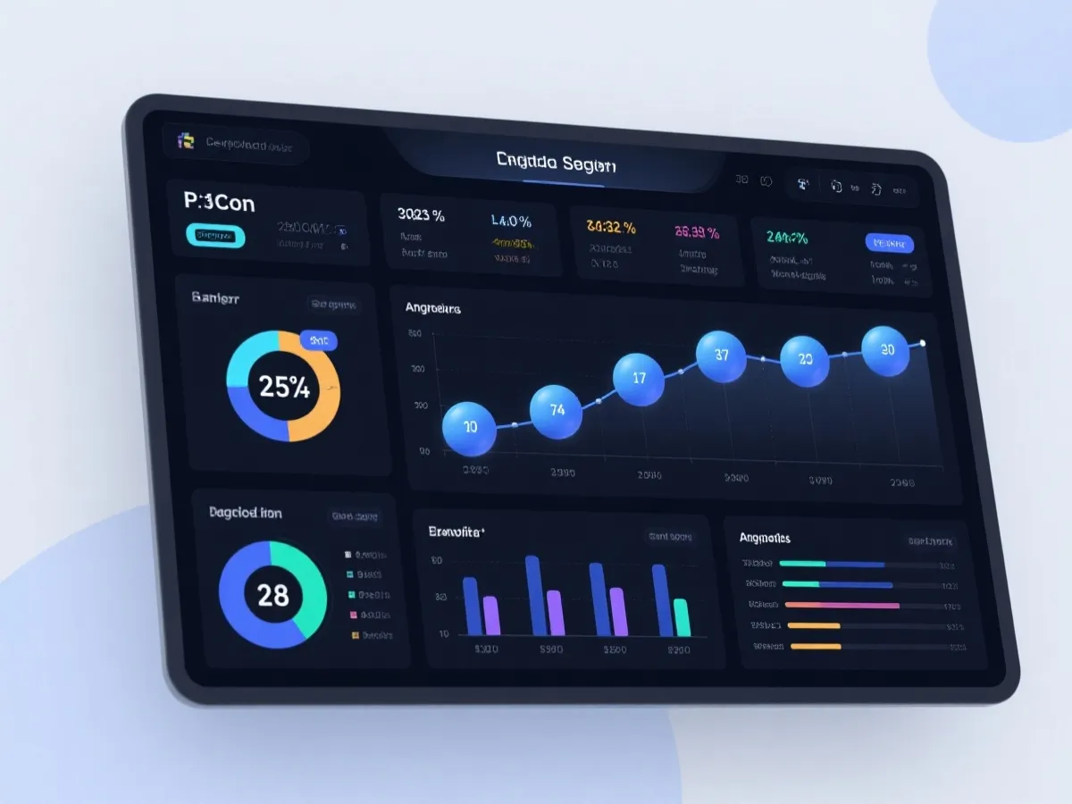 最新结果数据面板示意图